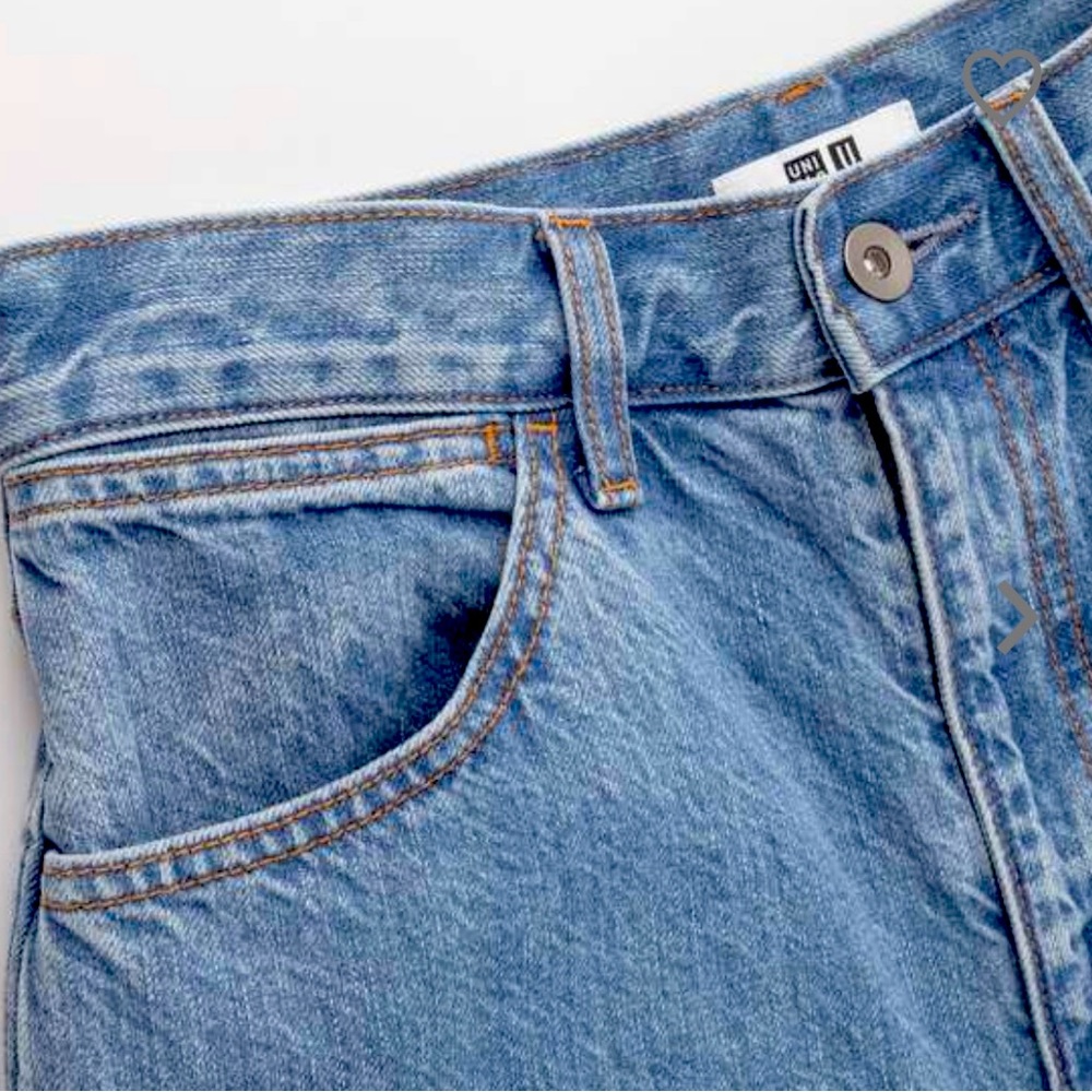 Uniqlo Wide Fit Curved Jeans